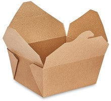 #8 Kraft To Go Box