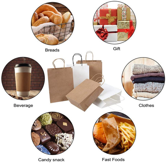 Custom Printed Paper Handle Bags (Request for quote)-MiraPak