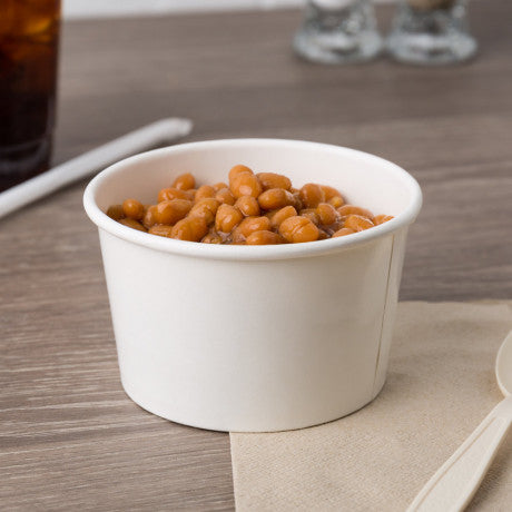 8oz Paper Soup Bowl / Lid