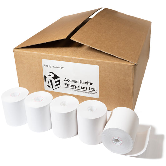Premium PBA-Free Thermal Paper Rolls - 3-1/8" x 220 ft