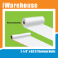 Thermal Paper Rolls for Credit/Debit Card Terminals - 2-1/4" x 62 ft