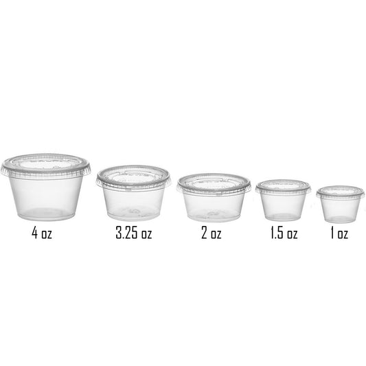 1oz Clear Portion Cup-MiraPak