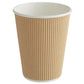 12oz Kraft Double Wall Paper Hot Cup