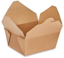 #3 Kraft To Go Box