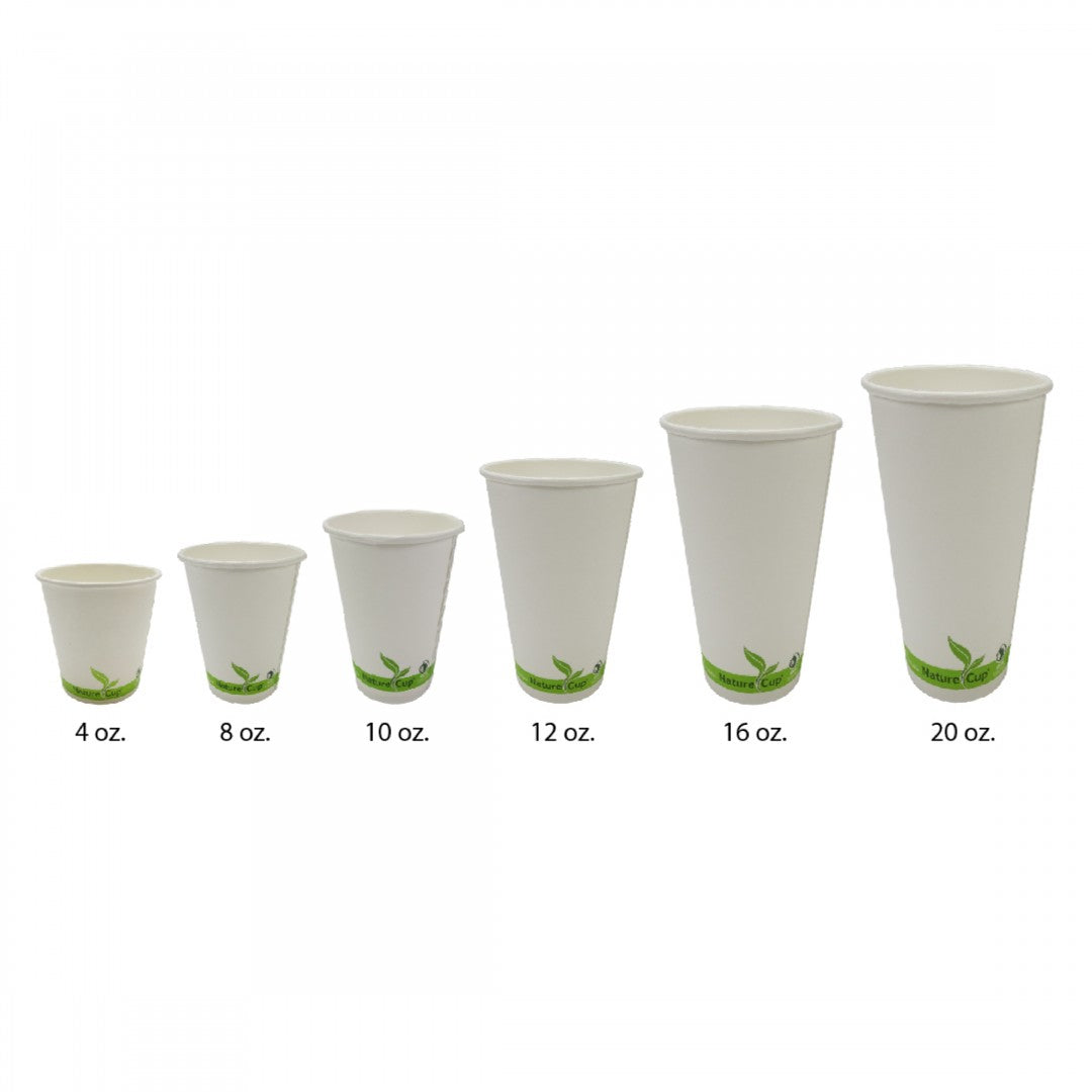 10oz PLA Single Wall Paper Cups
