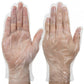 Clear Poly Gloves